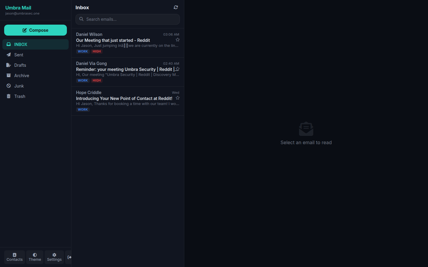 Mail screenshot 1