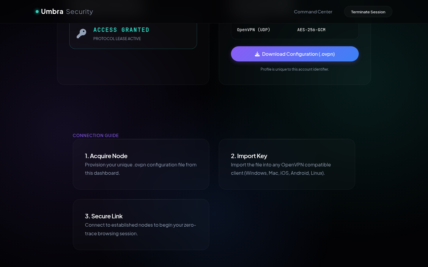 VPN screenshot 2